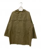 MIU MIUミュウミュウ）の古着「90S コットンナイロンフードプルオーバー」｜オリーブ