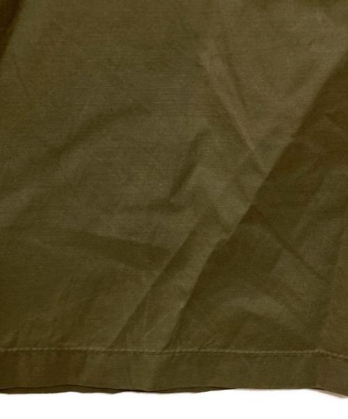 MIU MIU（ミュウミュウ）MIU MIU (ミュウミュウ) 90S コットンナイロンフードプルオーバー オリーブ サイズ:SIZE40の古着・服飾アイテム