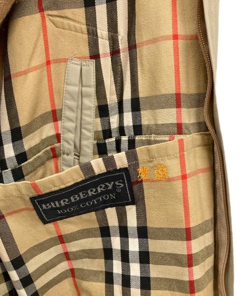 Burberry's（バーバリー）Burberry's (バーバリーズ) ヴィンテージライナー付きステンカラーコート ベージュ サイズ:不明(実寸サイズをご確認ください)の古着・服飾アイテム