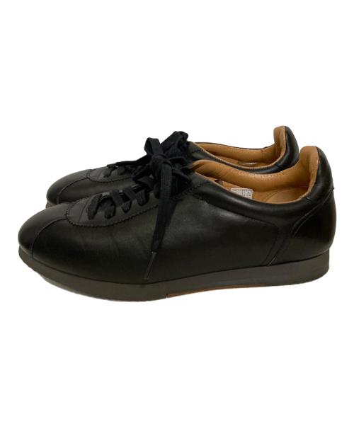 MAGNANNI（マグナーニ）MAGNANNI (マグナーニ) レザースニーカー ブラック サイズ:41の古着・服飾アイテム