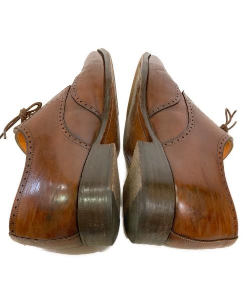 Santoni（サントーニ）Santoni (サントーニ) ウィングチップシューズ ブラウン サイズ:39の古着・服飾アイテム