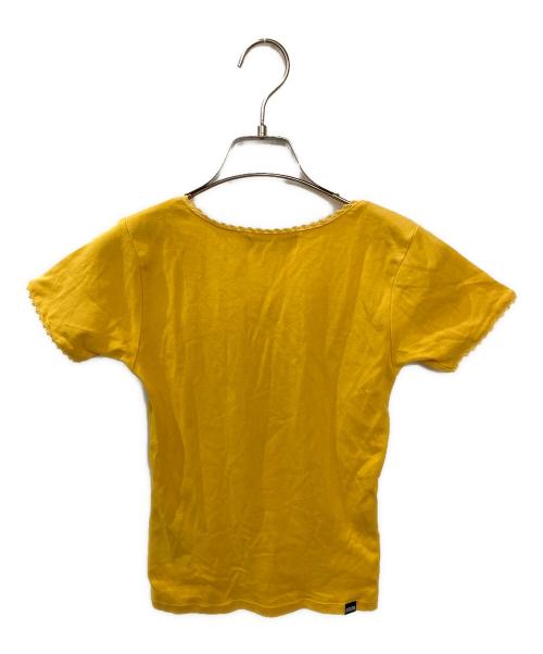 Hysteric Glamour（ヒステリックグラマー）Hysteric Glamour (ヒステリックグラマー) SWEET SOUNDSチビTシャツ イエロー サイズ:Freeの古着・服飾アイテム