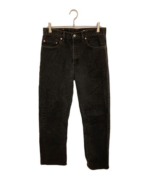 LEVI'S（リーバイス）LEVI'S (リーバイス) 505ブラックデニムパンツ ブラック サイズ:W32の古着・服飾アイテム