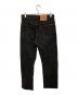 LEVI'S (リーバイス) 505ブラックデニムパンツ ブラック サイズ:W32：7000円