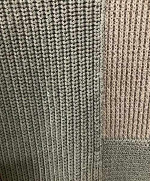 DIESEL（ディーゼル）DIESEL (ディーゼル) K-YUKON/クルーネックニット カーキ サイズ:Sの古着・服飾アイテム