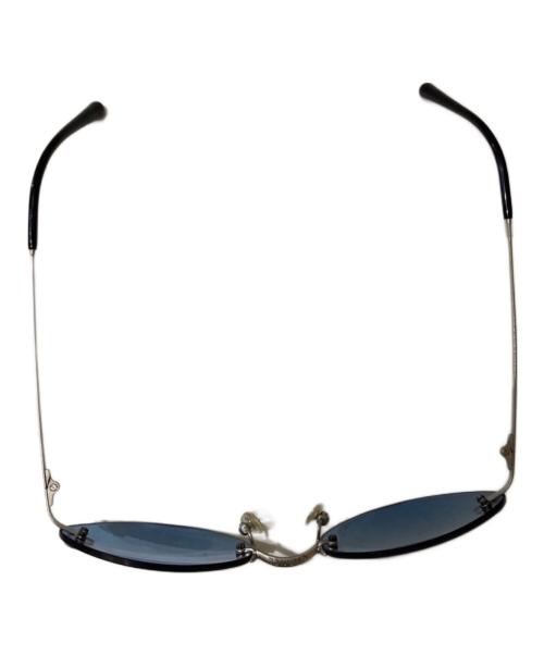 CHANEL（シャネル）CHANEL (シャネル) ココマークサングラス ブルー サイズ:53□19の古着・服飾アイテム