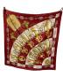 HERMES (エルメス) CLIQUETIS 剣柄大判スカーフ レッド サイズ:不明（実寸サイズをご確認ください）：10000円
