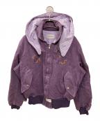PINK HOUSEピンクハウス）の古着「ボンバージャケット」｜パープル