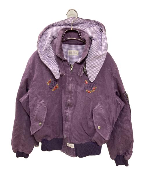 PINK HOUSE（ピンクハウス）PINK HOUSE (ピンクハウス) ボンバージャケット パープル サイズ:不明(実寸サイズをご確認ください)の古着・服飾アイテム