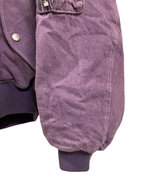 PINK HOUSE（ピンクハウス）PINK HOUSE (ピンクハウス) ボンバージャケット パープル サイズ:不明(実寸サイズをご確認ください)の古着・服飾アイテム