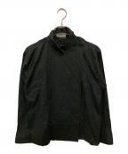 ISSEY MIYAKEイッセイミヤケ）の古着「変形ブラウス」｜ブラック