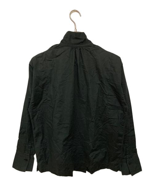 ISSEY MIYAKE（イッセイミヤケ）ISSEY MIYAKE (イッセイミヤケ) 変形ブラウス ブラック サイズ:Mの古着・服飾アイテム