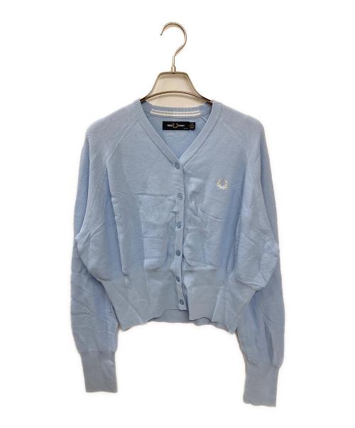 FRED PERRY（フレッドペリー）FRED PERRY (フレッドペリー) RAY BEAMS (レイ ビームス) 別注Vネックカーディガン スカイブルー サイズ:10の古着・服飾アイテム