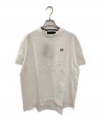 FRED PERRY×RAY BEAMSフレッドペリー×レイ ビームス）の古着「別注オーバーサイズカットソー」｜ホワイト