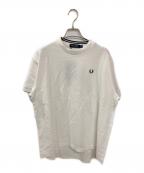 FRED PERRY×RAY BEAMSフレッドペリー×レイ ビームス）の古着「別注オーバーサイズカットソー」｜ホワイト