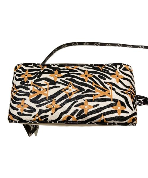 LOUIS VUITTON（ルイ ヴィトン）LOUIS VUITTON (ルイ ヴィトン) ビーチポーチショルダーバッグ ブラックの古着・服飾アイテム