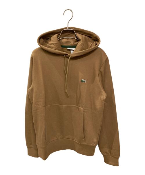 LACOSTE（ラコステ）LACOSTE (ラコステ) プルオーバーパーカー ブラウン サイズ:2の古着・服飾アイテム