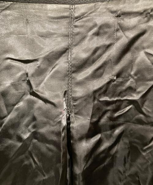 ESTNATION（エストネーション）ESTNATION (エストネーション) レザーコーチジャケット ブラック サイズ:Lの古着・服飾アイテム