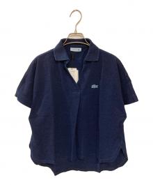 LACOSTE（ラコステ）の古着「インディゴ染スキッパーカノコポロシャツ」｜インディゴ