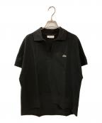 LACOSTEラコステ）の古着「スキッパーカノコポロシャツ」｜ブラック
