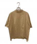 LACOSTEラコステ）の古着「モックTee」｜ベージュ