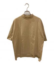 LACOSTE（ラコステ）の古着「モックTee」｜ベージュ