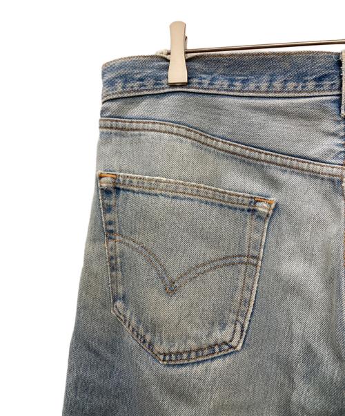 LEVI'S（リーバイス）LEVI'S (リーバイス) 90S リペア加工デニムハーフパンツ インディゴ サイズ:不明(実寸サイズをご確認ください)の古着・服飾アイテム