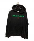 Denim Tearsデニムティアーズ）の古着「1619 Tyson Beckford HOODIE」｜ブラック