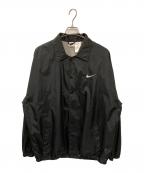 NIKEナイキ）の古着「90S ビッグスウォッシュコーチジャケット」｜ブラック