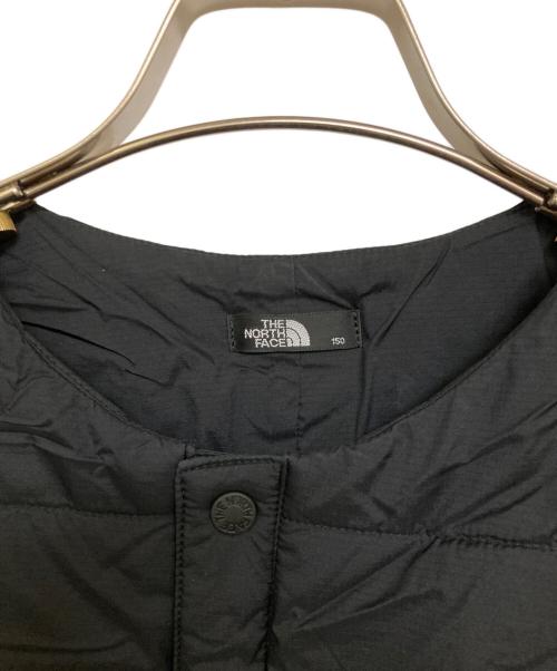 THE NORTH FACE（ザ ノース フェイス）THE NORTH FACE (ザ ノース フェイス) マイクロゼファーカーディガン ブラック サイズ:150cm(キッズ規格)の古着・服飾アイテム
