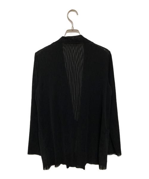 VIVIENNE TAM（ヴィヴィアンタム）VIVIENNE TAM (ヴィヴィアンタム) SOLID NETTING ジャケット ブラック サイズ:Mの古着・服飾アイテム