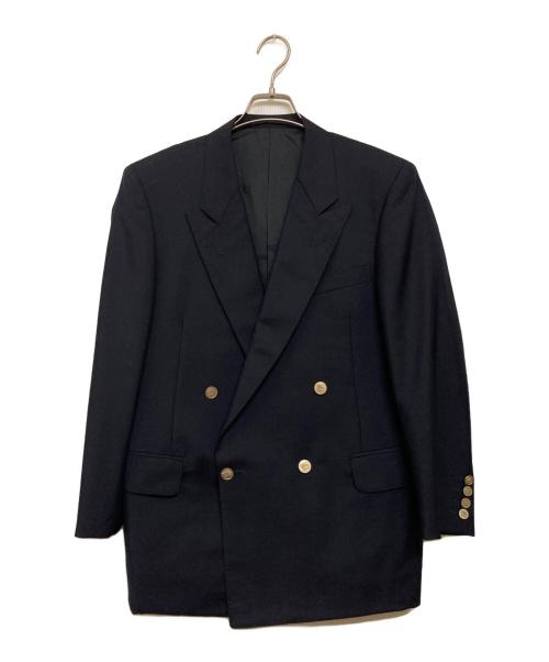 Burberry's（バーバリー）Burberry's (バーバリーズ) ヴィンテージロゴボタンダブルブレザー ネイビー サイズ:BE4の古着・服飾アイテム