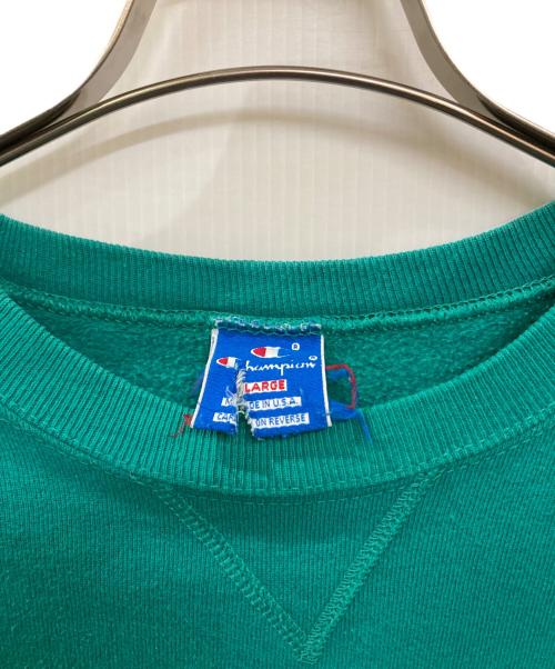 Champion（チャンピオン）Champion (チャンピオン) 古着スウェット グリーン サイズ:Lの古着・服飾アイテム