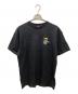 stussy（ステューシー）の古着「00S グラデーションスカルプリントTシャツ」｜ブラック
