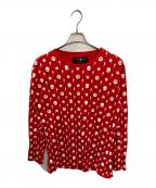 HYDROGENハイドロゲン）の古着「スカル稲妻プリント長袖Tシャツ」｜レッド