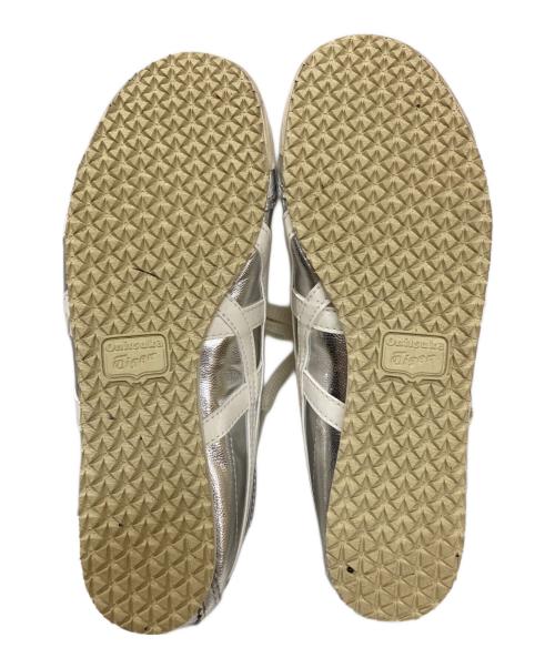 Onitsuka Tiger（オニツカタイガー）Onitsuka Tiger (オニツカタイガー) MEXICO66/ローカットスニーカー シルバー サイズ:23.5ｃｍの古着・服飾アイテム