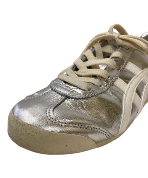 Onitsuka Tiger（オニツカタイガー）Onitsuka Tiger (オニツカタイガー) MEXICO66/ローカットスニーカー シルバー サイズ:23.5ｃｍの古着・服飾アイテム