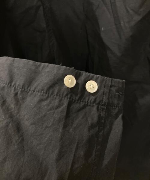 LEMAIRE（ルメール）LEMAIRE (ルメール) ノーカラーシャツ ブラック サイズ:50の古着・服飾アイテム