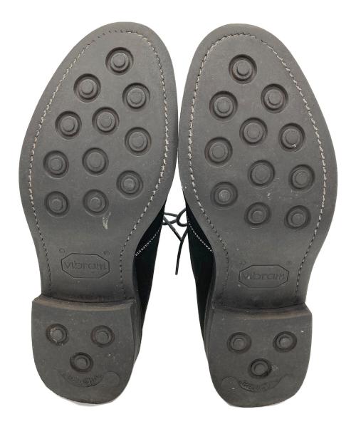 山陽山長（サンヨウヤマチョウ）山陽山長 (サンヨウヤマチョウ) スウェードチャッカブーツ ブラック サイズ:無しの古着・服飾アイテム