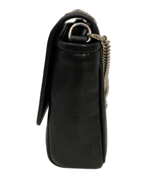 JIMMY CHOO（ジミーチュウ）JIMMY CHOO (ジミーチュウ) RUBY/スタッズショルダーバッグ ブラック サイズ:不明（実寸サイズをご確認ください）の古着・服飾アイテム