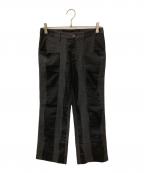 HaaT ISSEY MIYAKEハート イッセイ ミヤケ）の古着「パッチワークパンツ」｜ブラック