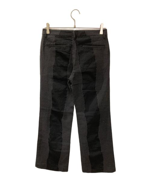 HaaT ISSEY MIYAKE（ハート イッセイ ミヤケ）Haat ISSEY MIYAKE (ハート イッセイ ミヤケ) パッチワークパンツ ブラック サイズ:2の古着・服飾アイテム