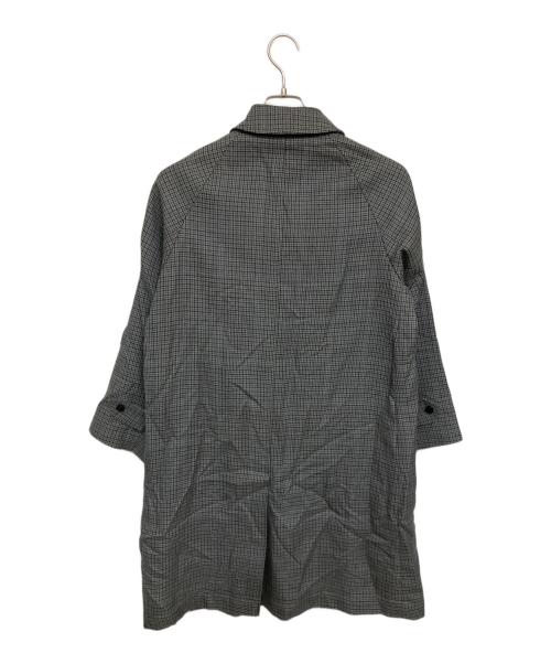 ORCIVAL（オーシバル）ORCIVAL (オーシバル) グレンプレイドステンカラーコート グレーの古着・服飾アイテム