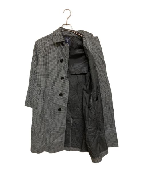 ORCIVAL（オーシバル）ORCIVAL (オーシバル) グレンプレイドステンカラーコート グレーの古着・服飾アイテム