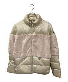 SNOWMAN NEW YORK×AKM（スノーマンニューヨーク×エーケーエム）の古着「BOND/ダウンジャケット」｜ベージュ