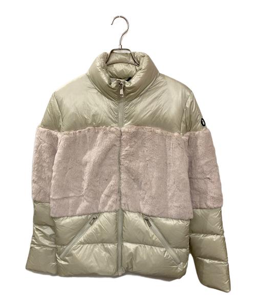 SNOWMAN NEW YORK（スノーマンニューヨーク）SNOWMAN NEW YORK (スノーマンニューヨーク) AKM (エーケーエム) BOND/ダウンジャケット ベージュ サイズ:Sの古着・服飾アイテム