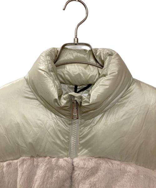 SNOWMAN NEW YORK（スノーマンニューヨーク）SNOWMAN NEW YORK (スノーマンニューヨーク) AKM (エーケーエム) BOND/ダウンジャケット ベージュ サイズ:Sの古着・服飾アイテム