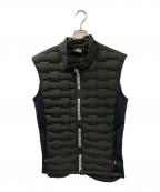 1piu1uguale3 GOLFウノ ピゥ ウノ ウグァーレ トレ ゴルフ）の古着「STAND DOWN VESTダウンベスト」｜ブラック