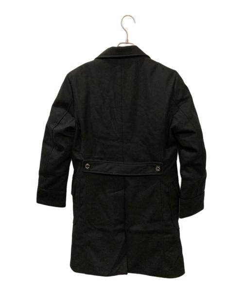 1piu1uguale3（ウノピュウノウグァーレトレ）1piu1uguale3 (ウノピュウノウグァーレトレ) DUVETICA (デュベティカ) CHESTER COAT ブラック サイズ:4の古着・服飾アイテム