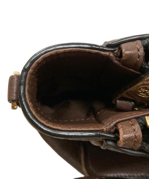 TORY BURCH（トリーバーチ）TORY BURCH (トリーバーチ) レザー2WAYバッグ ブラウンの古着・服飾アイテム